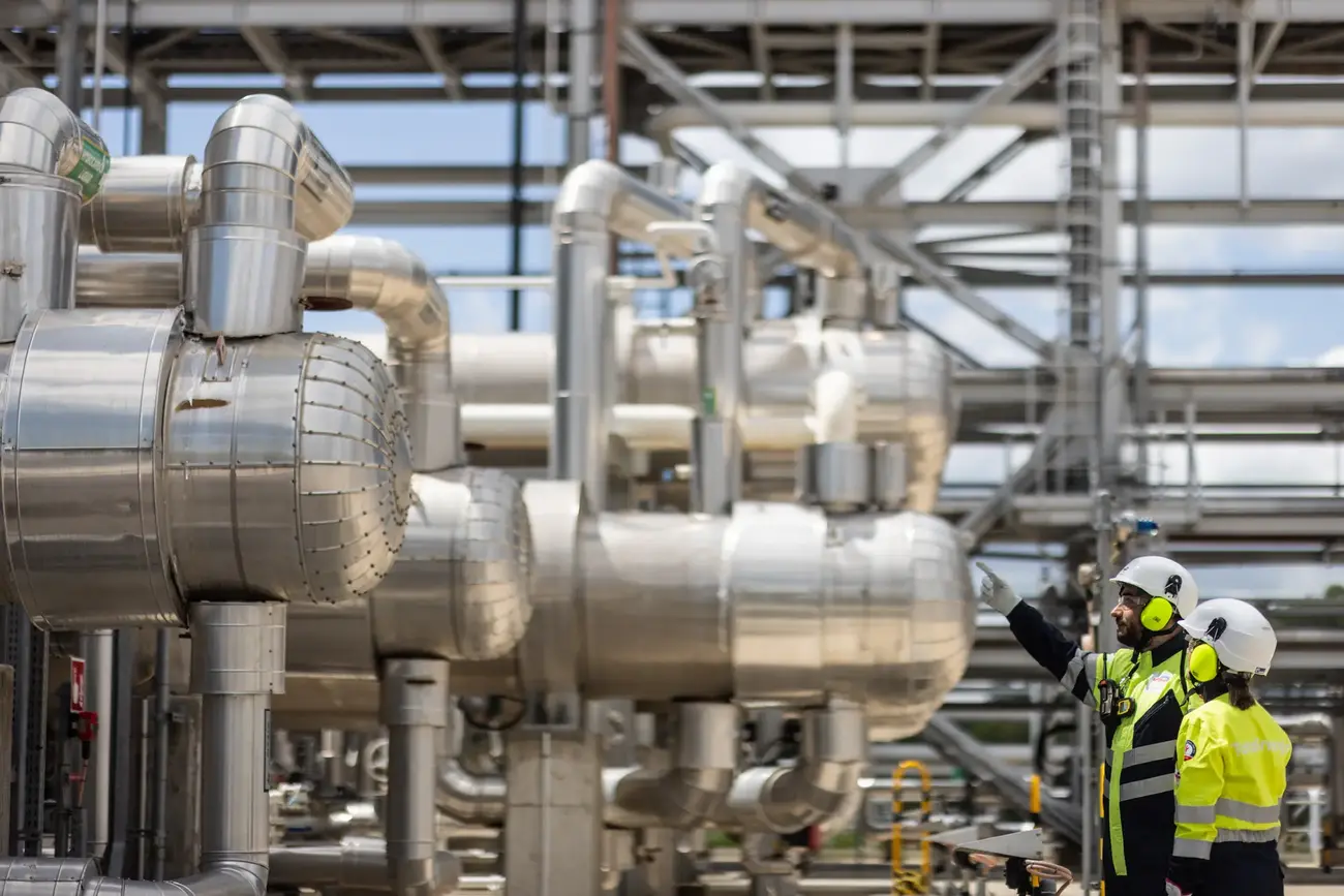 Tempa Rossa oil and gas site in Corleto Perticara, southern Italy