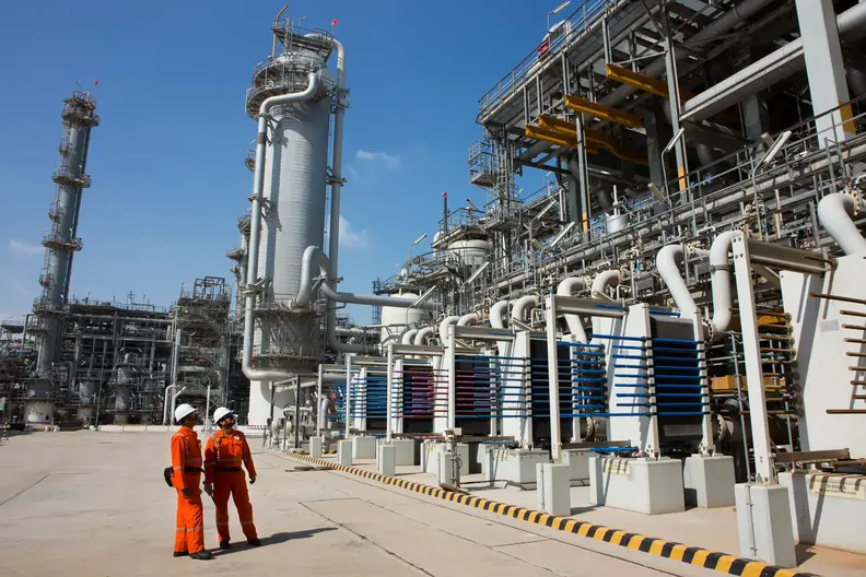 Ras Laffan Industrial City (RLIC) in Qatar.