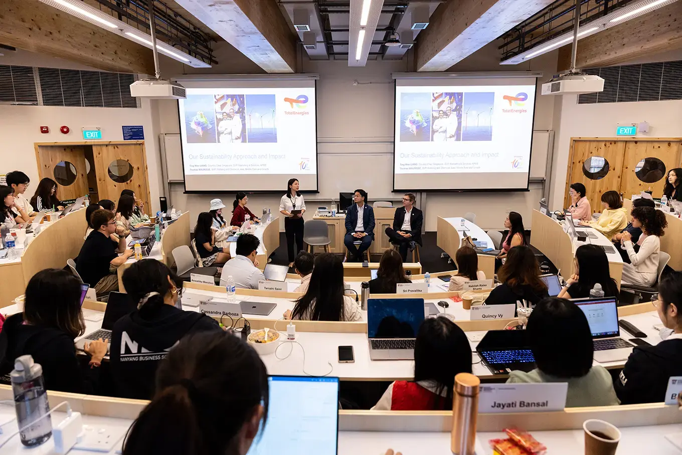 Fireside Chat with NTU Students