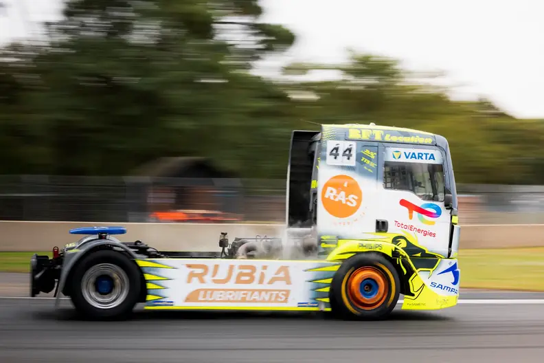 44 ANDRE Jonathan (fra), Lion Trucks Racing, MAN, action during the 4th round of the 2024 Championnat de France Camions FFSA from September 28 to 29, 2024 on the Bugatti Circuit, in Le Mans, France