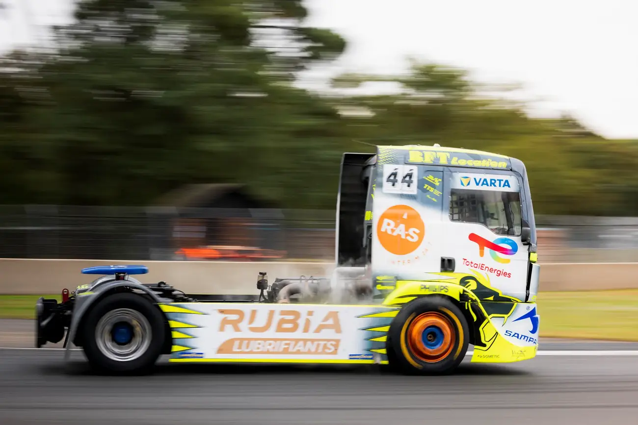 44 ANDRE Jonathan (fra), Lion Trucks Racing, MAN, action during the 4th round of the 2024 Championnat de France Camions FFSA from September 28 to 29, 2024 on the Bugatti Circuit, in Le Mans, France