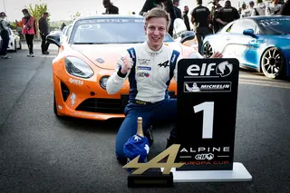 Mela dominates at magny-cours - Alpine ELF Europa cup