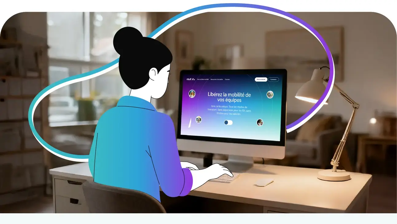 Gestionnaire sur l'espace client Rout'in