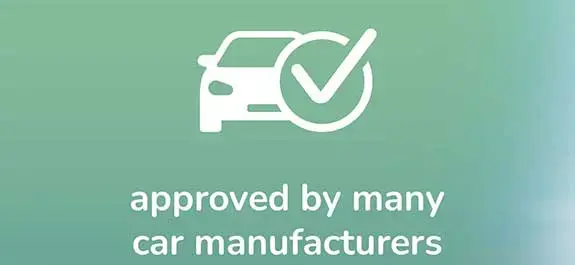 Goedgekeurd door vele autofabrikanten
