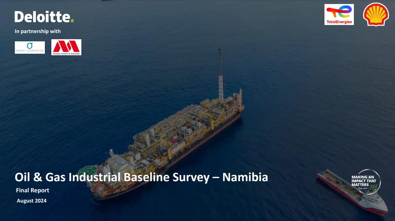 Oil and Gas Industrial Baseline Srvey Namibia Deloitte