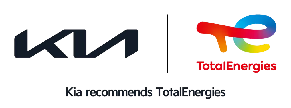 kia recommends totalenergies logo