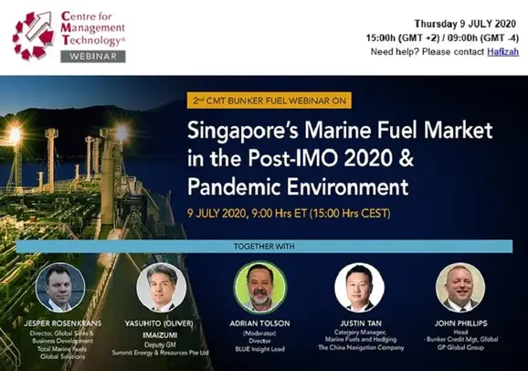 2nd CMT Bunker Fuel Webinar