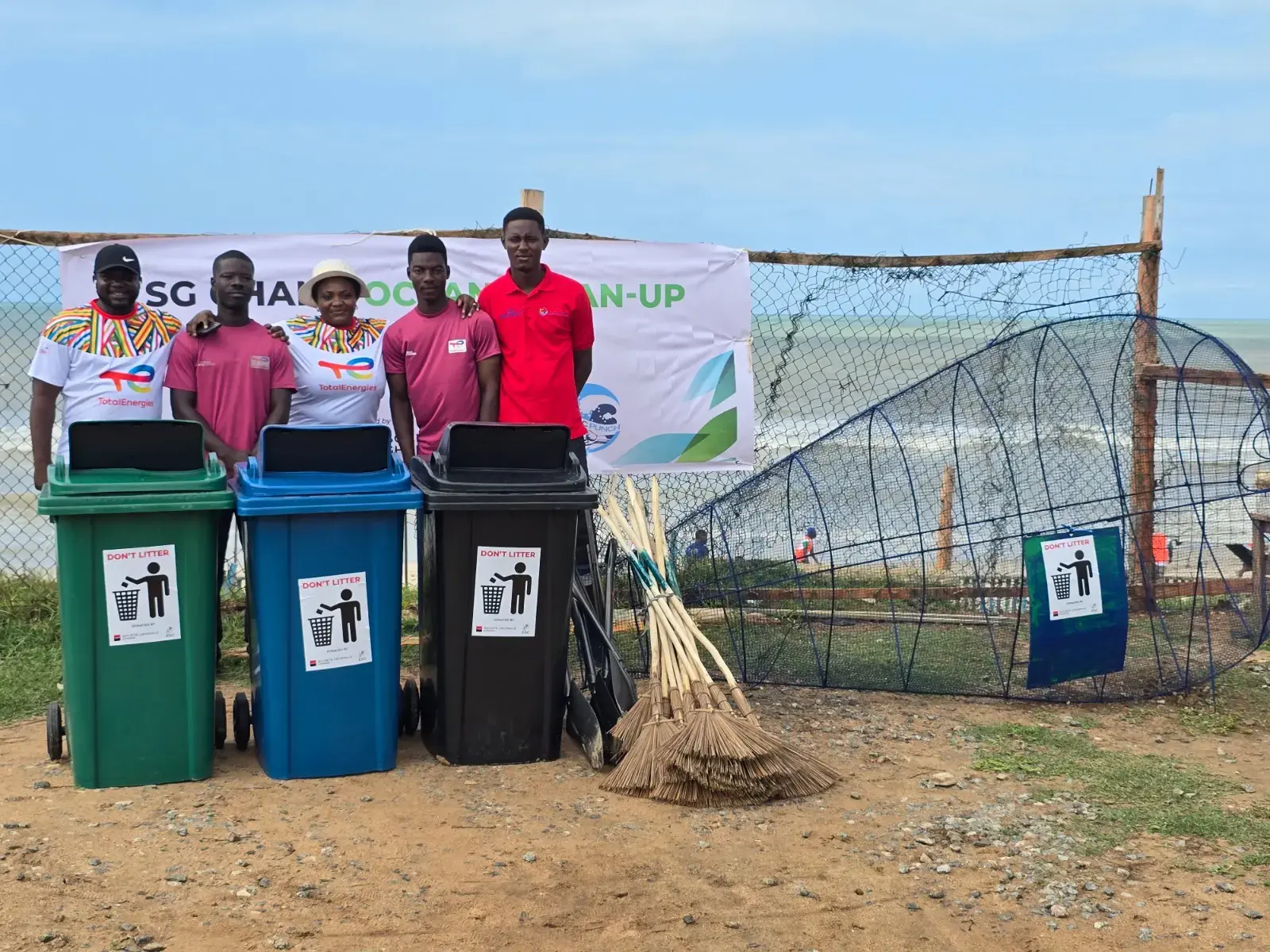 TotalEnergies And Societe-General Ghana Champion Ocean Sustainability With ‘Move for Ocean’ Clean-Up Drive