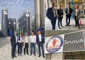 Inauguration de l'usine Synova de TotalEnergies