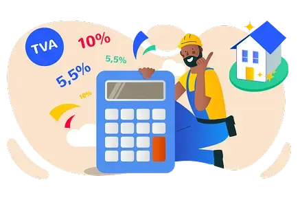 Tva pour travaux de rénovation