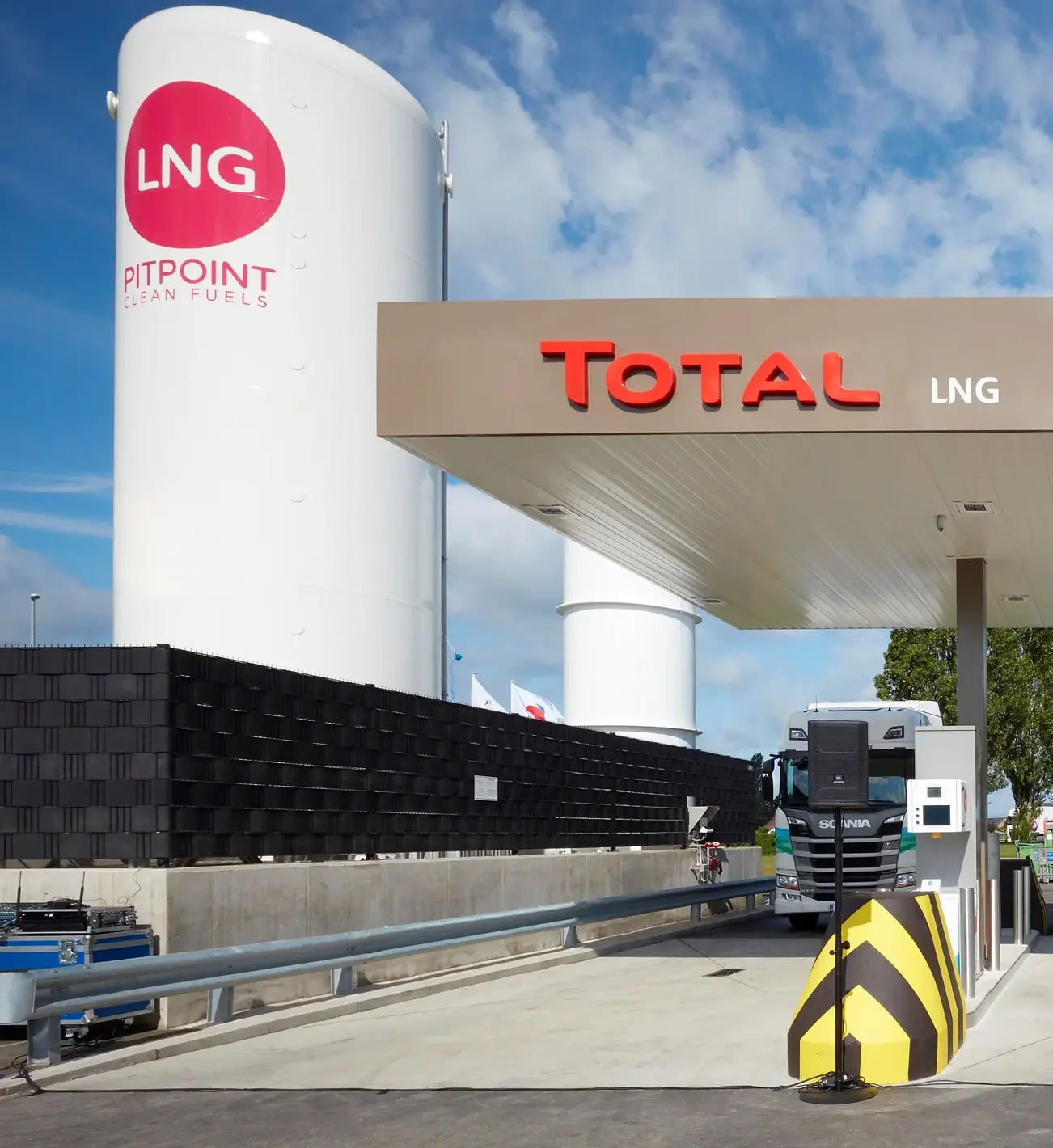LNG tankstation
