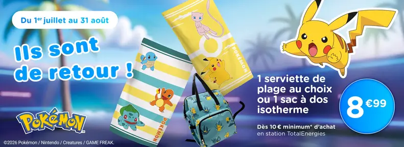 Pokemon - ils sont de retour