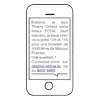 SMS livraison mazout Total