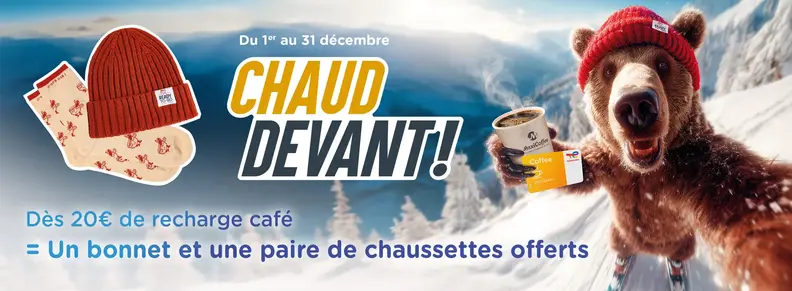 En décembre, chaud devant dans les stations TotalEnergies !
