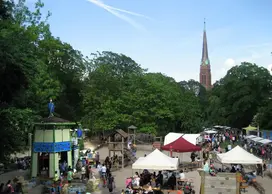 Foto des Otto-Spielplatzes von oben