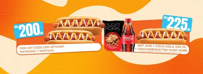 promo combo hot dog coca cola tiendas bonjour