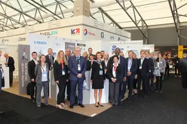 Les PME françaises&nbsp;autour de : Céline Braconnier (TDR), Pascal Lecamp, Isabelle Gaildraud, (DG de Total EP Norvège) et son successeur, Pierre Bang, Kristine Holm (Dircom Total EP Norvège)