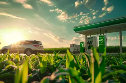 superethanol E85 - station nature