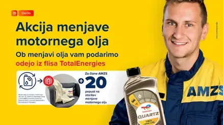 Menjaj olje pri AMZS