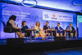 Leading a Panel Discussion at Argus Green Marine Fuels Conference
