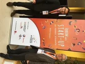 Dominique Gueudet, Délégué Régional, et Philippe Costerg (API)