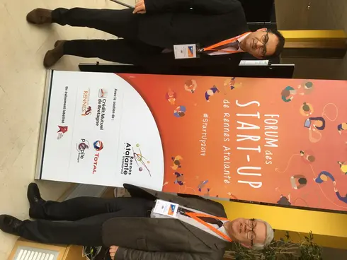 Dominique Gueudet, Délégué Régional, et Philippe Costerg (API)