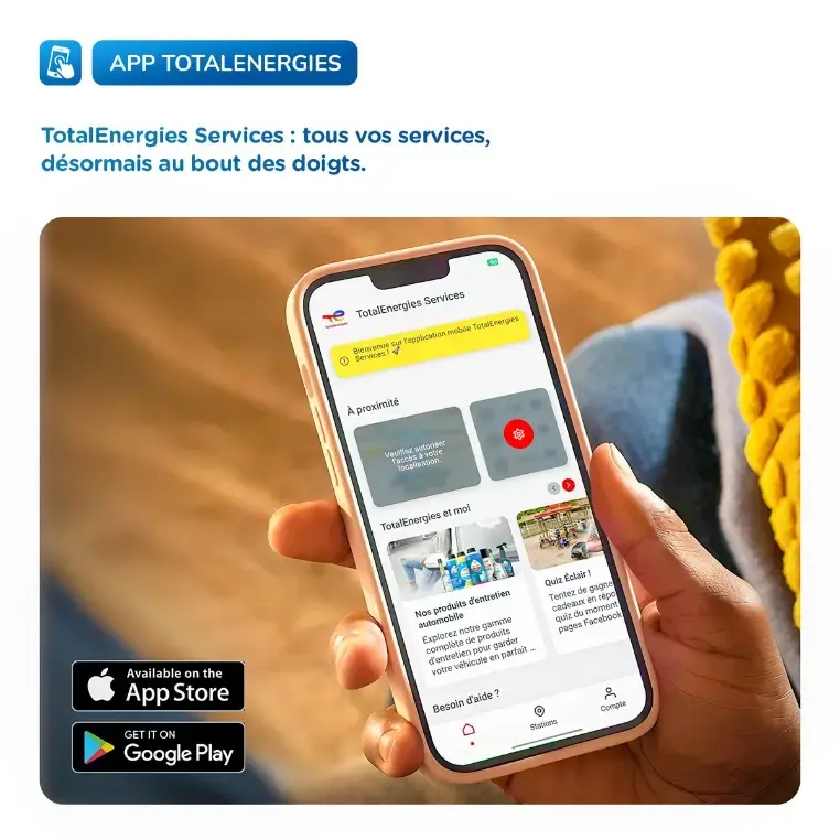 application TotalEnergies Services