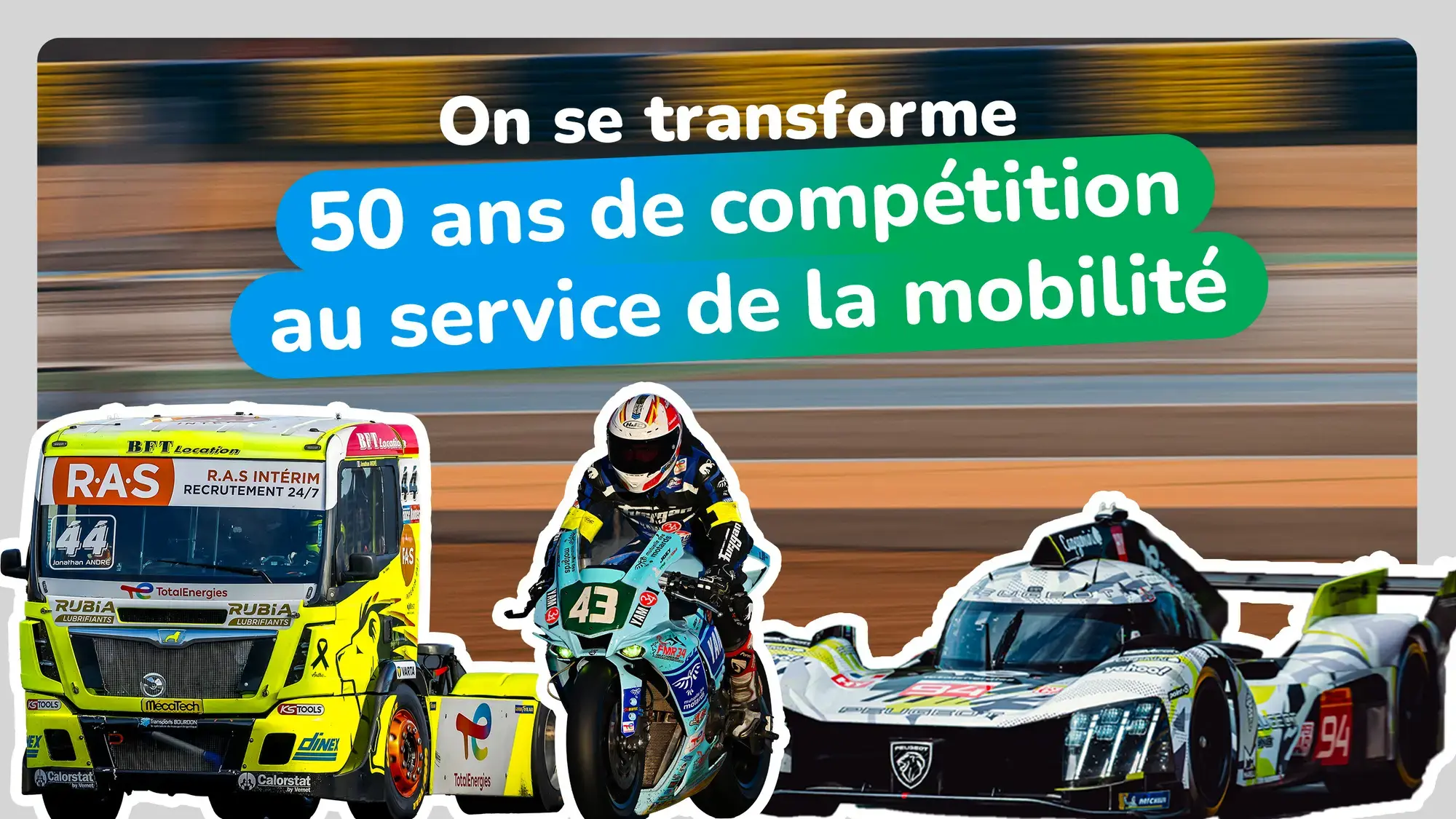 Compétition - 50 ans de compétition au service de la mobilité