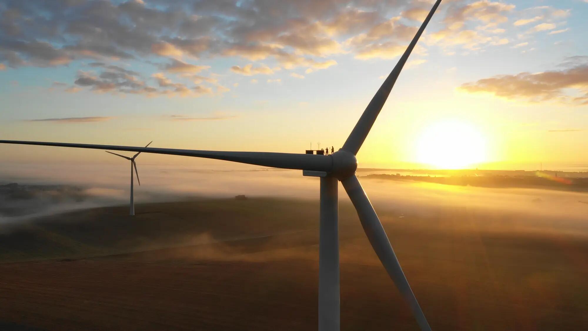 Sorbon 2 wind farm -  the Ardennes - France