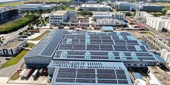 SOLARIZATION OF TUAS PLANT