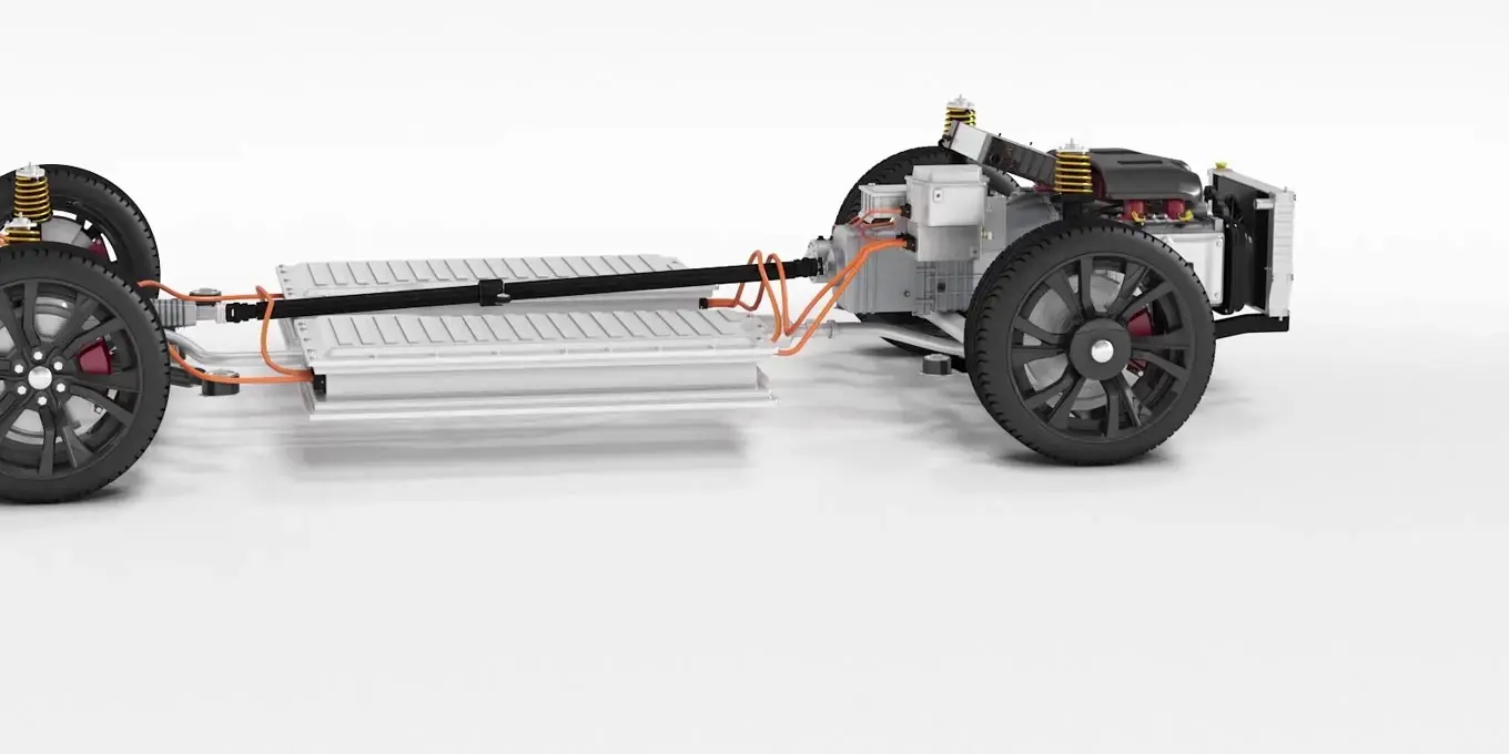 EV AMT – still from the Quartz EV Fluid film