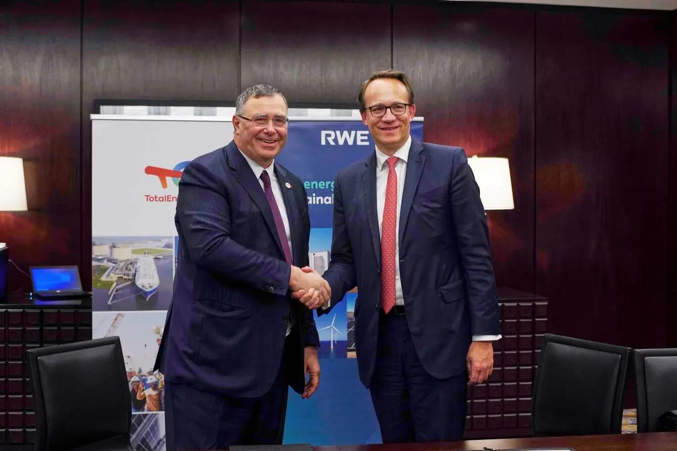 TotalEnergies und RWE schließen Abnahmevertrag