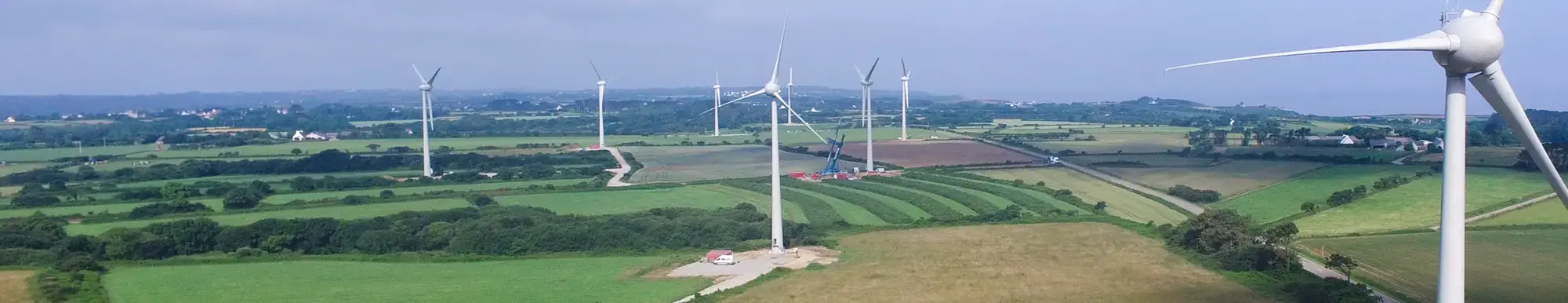 wind turbine parc total quadran