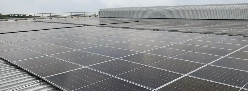 solar photovoltaic (PV) installed on rooftop