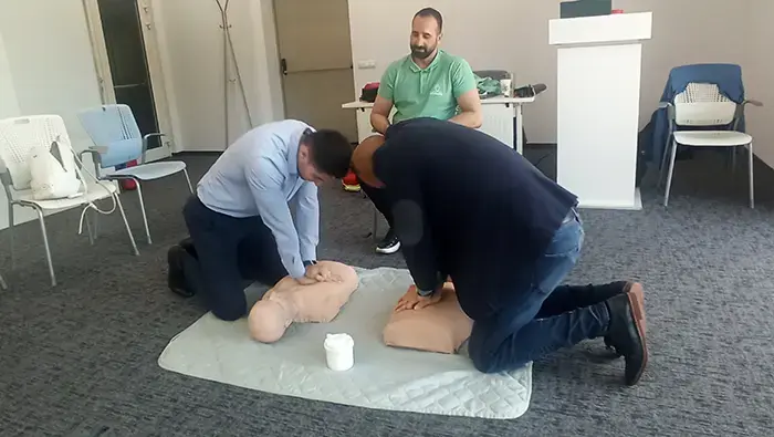First Aid Training for the employees of TotalEnergies Marketing Bulgaria