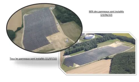 ​Le projet de la ferme solaire de Serpaize mené par les équipes de TotalEnergies Renouvelables France (TERF) arrive à son terme.