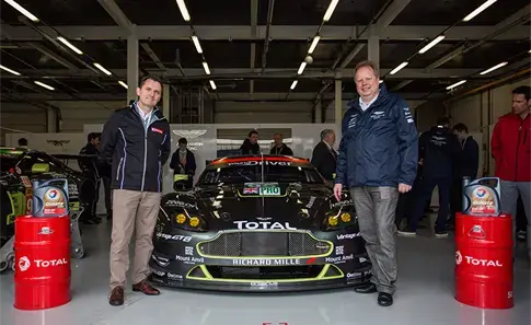 TOTAL И ASTON MARTIN ПОДПИСАЛИ ДОГОВОР О ГЛОБАЛЬНОМ СОТРУДНИЧЕСТВЕ