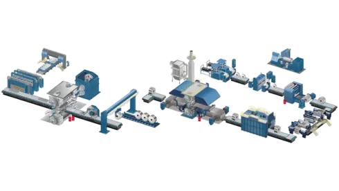 Lubricantes TotalEnergies para la industria de laminación de aluminio