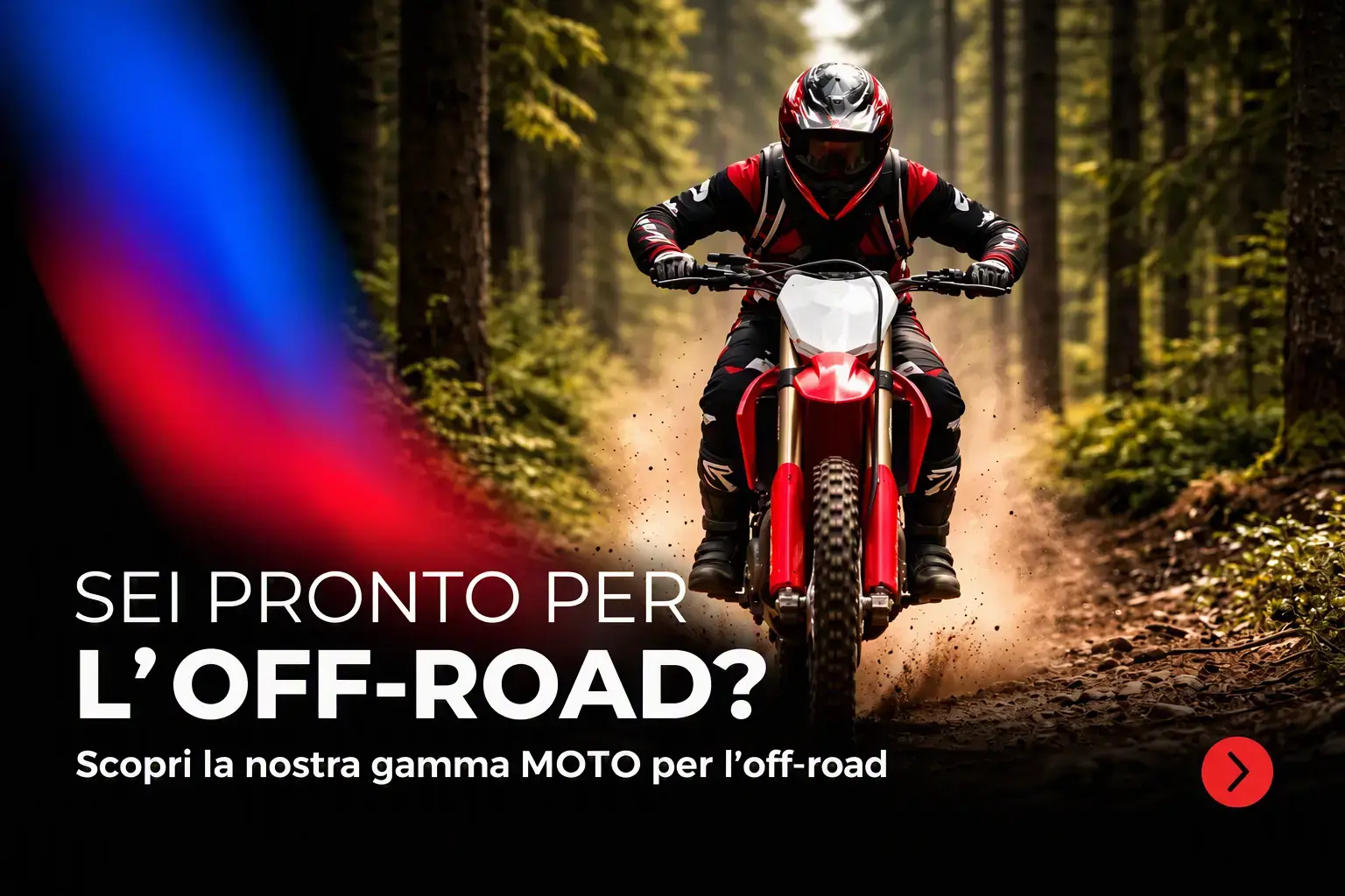 sei pronto per l'offroad? scopri la nostra gamma moto per l'off-road