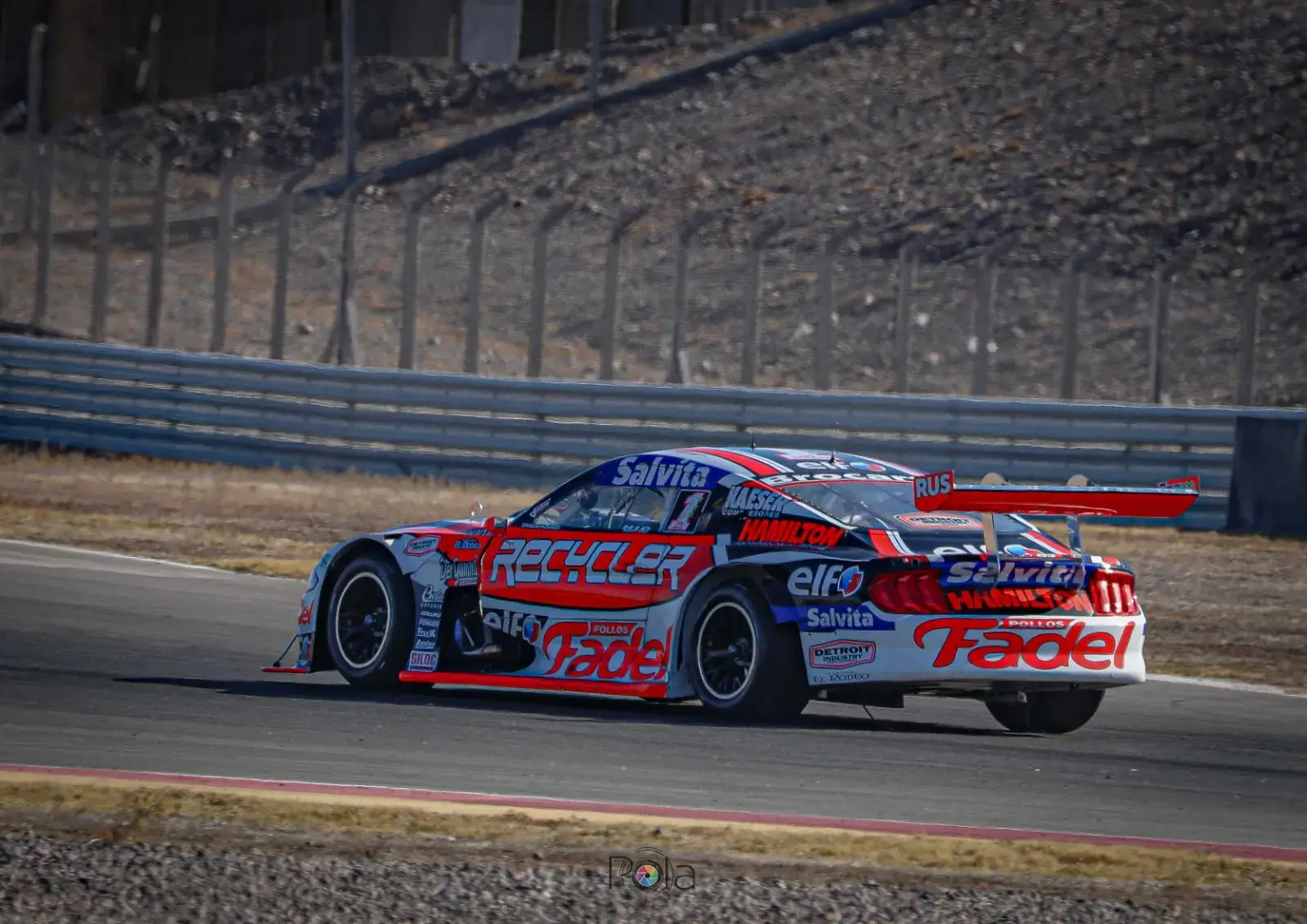 TC San Juan Villicum Desafío de las Estrellas ELF Mariano Werner Turismo Carretera Automovilismo Aceite De Auto Aceite De Motor Cambio De Aceite La Máxima Ford Mustang