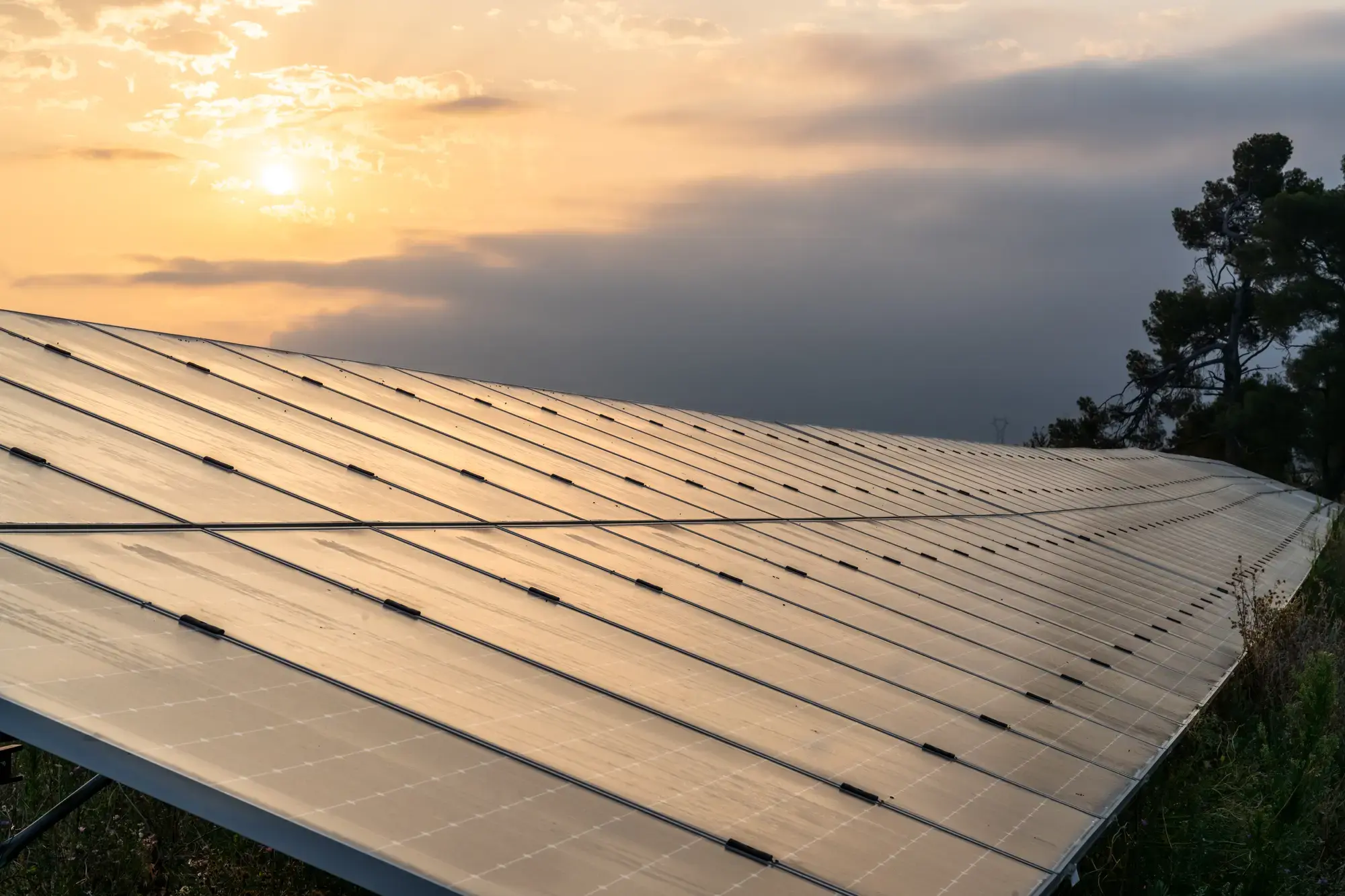 Servian 2, Ground-mounted solar power plant developed by TotalEnergies Renewables France, located in the Hérault - France