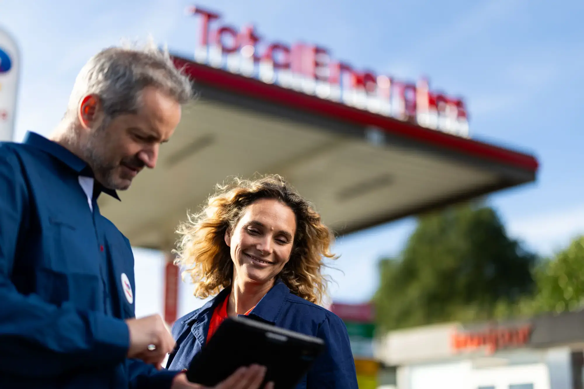 Station TotalEnergies à Valletot, dans l'Eure