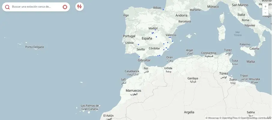 Mapa de talleres Rubia