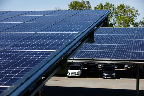 Total Solar / Saft : carports in Poitiers