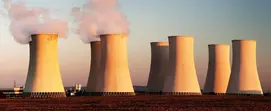 image des centrales nucléraires (panoramique)