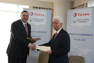 Total and Pavilion Energy Take a Further Step in Developing Liquefied Natural Gas (LNG) As a Marine Fuel in Singapore