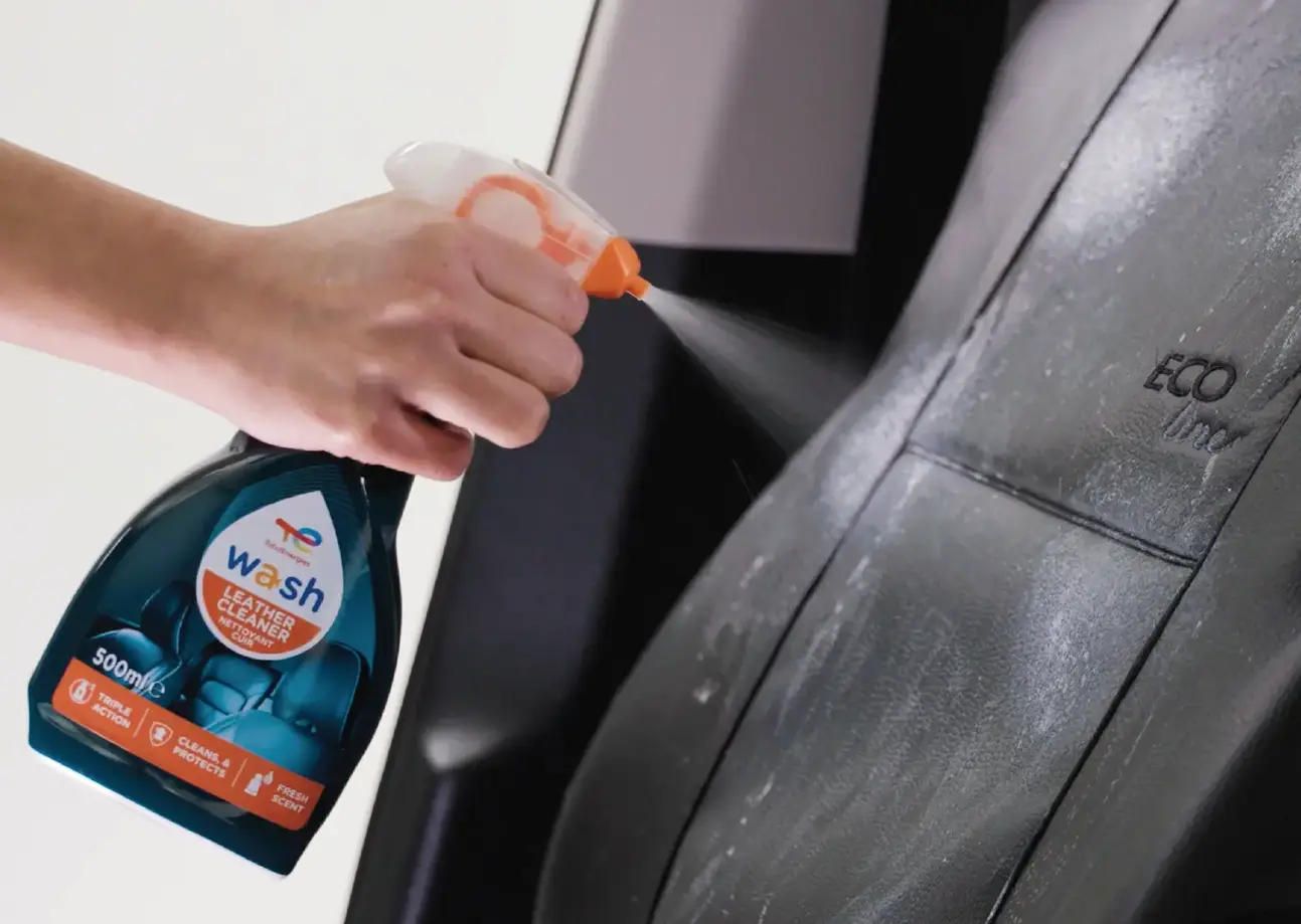 How to use the Leather Cleaner