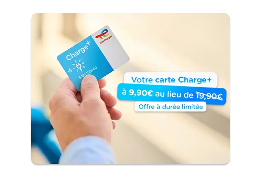 Votre carte de recharge charge plus à 9,90 euros au lieu de 19,90 euros - offre à durée limitée