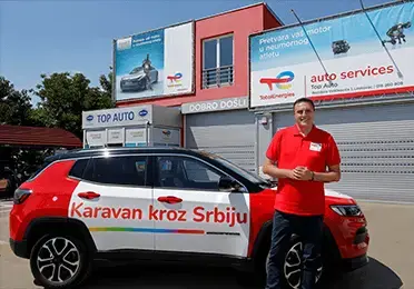 Top Auto, Leskovac, TotalEnergies Karavan kroz Srbiju