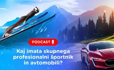 Kaj imata skupnega profesionalni športnik in avtomobili